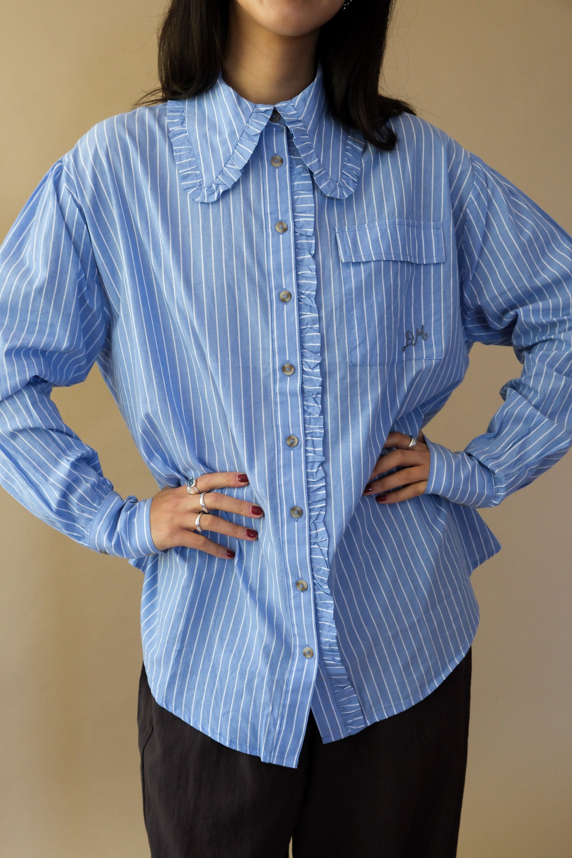 KENDALL RUFFLE SHIRT