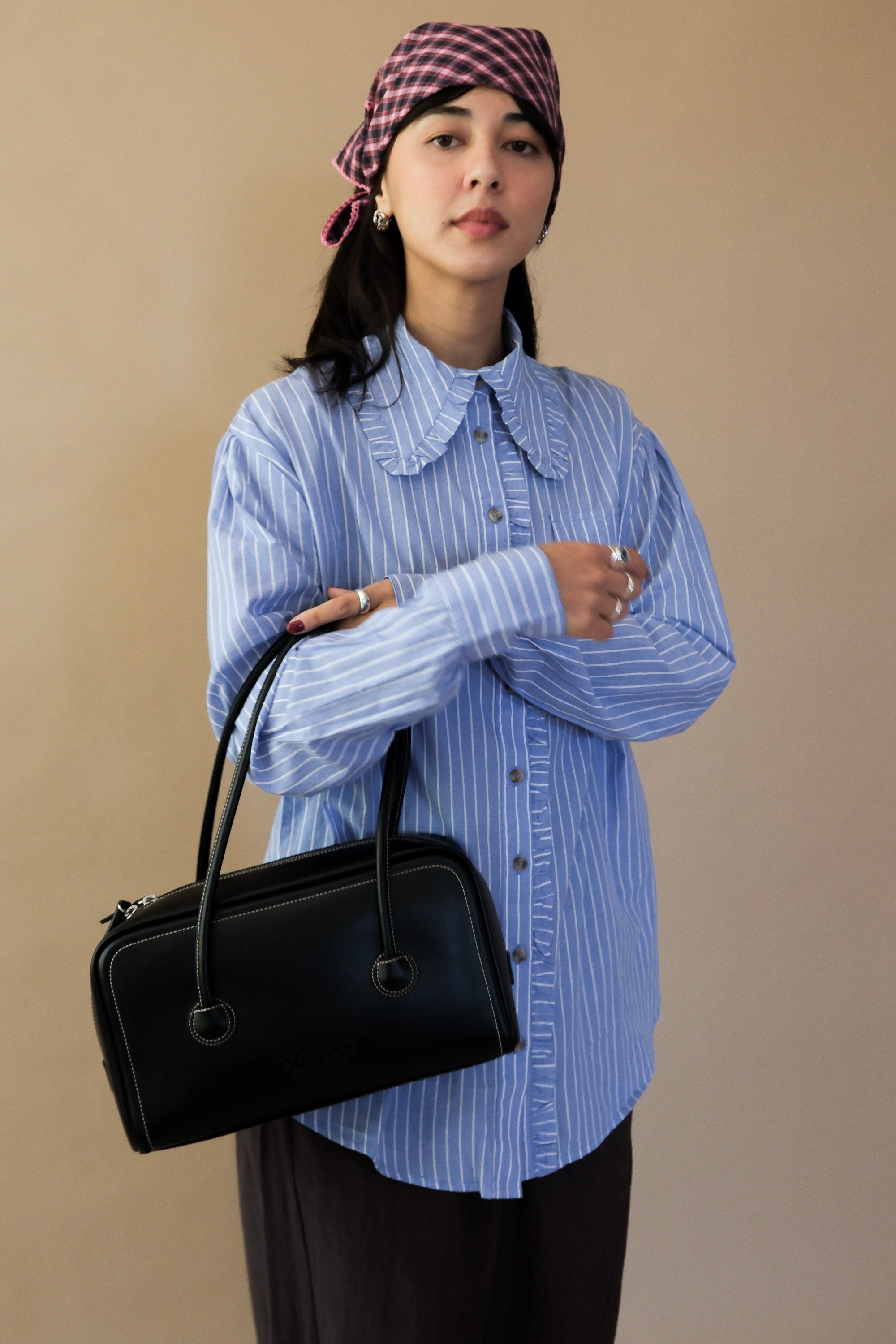 KENDALL RUFFLE SHIRT