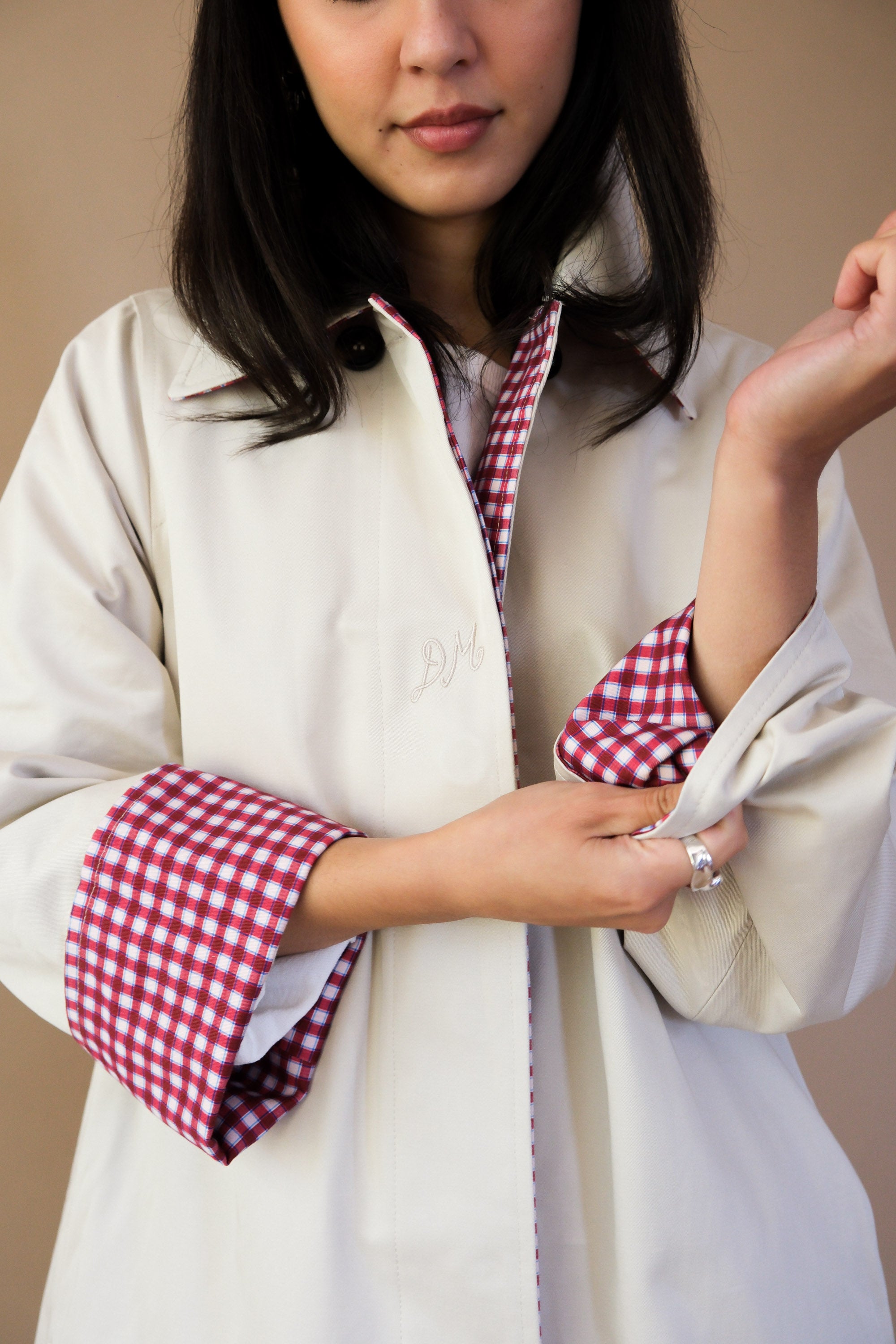 MERCEDES BOW REVERSIBLE TRENCH