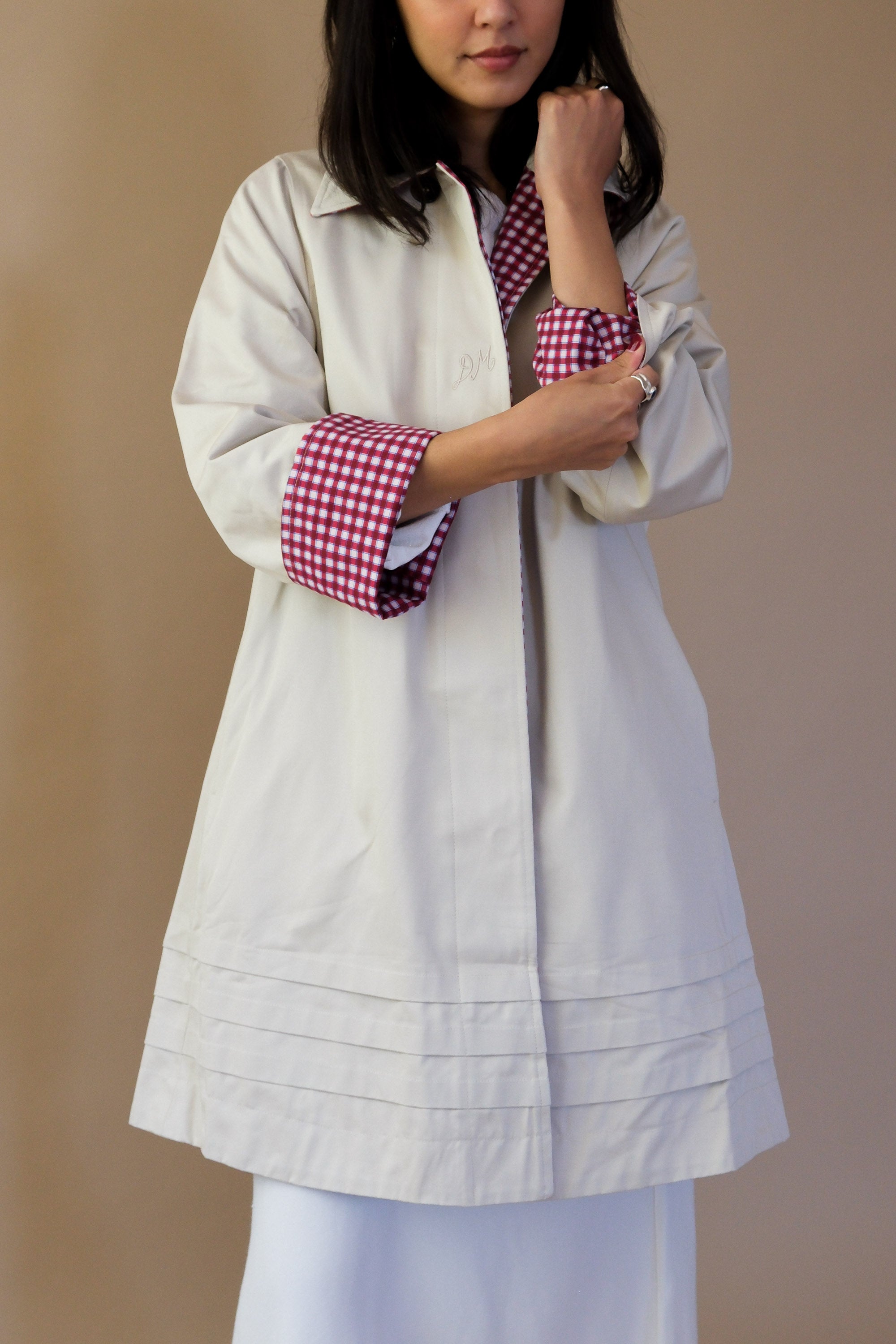MERCEDES BOW REVERSIBLE TRENCH