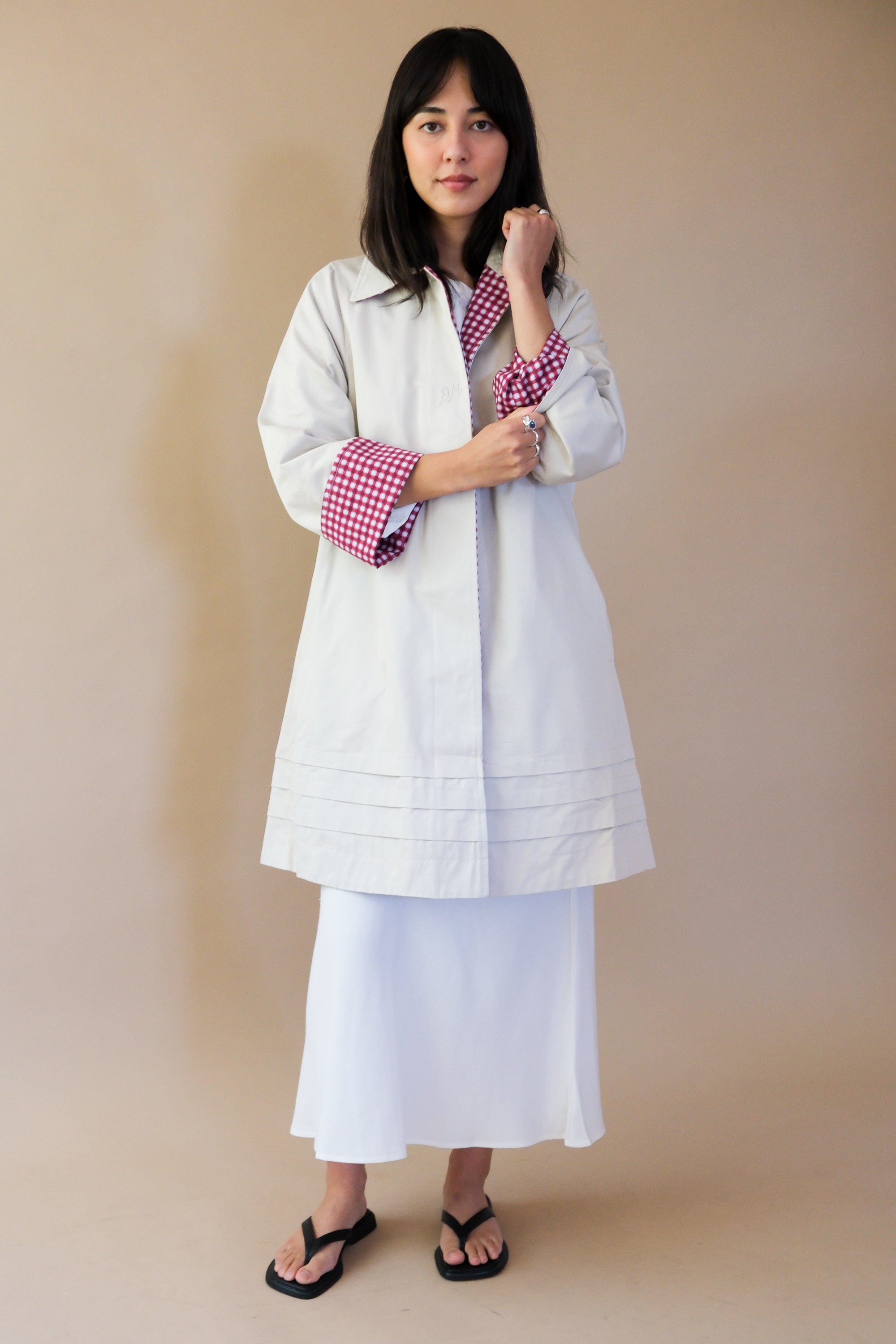 MERCEDES BOW REVERSIBLE TRENCH