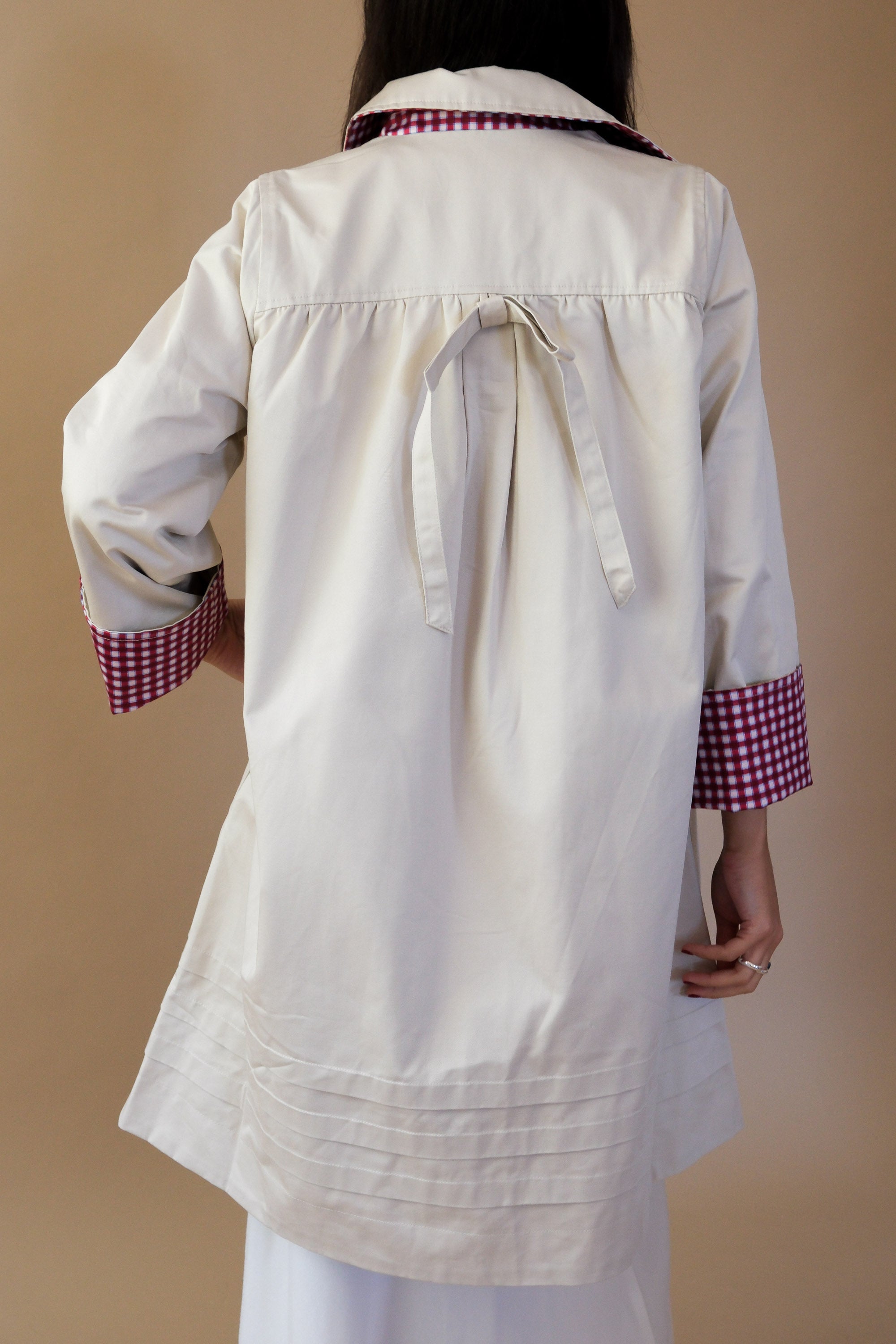 MERCEDES BOW REVERSIBLE TRENCH