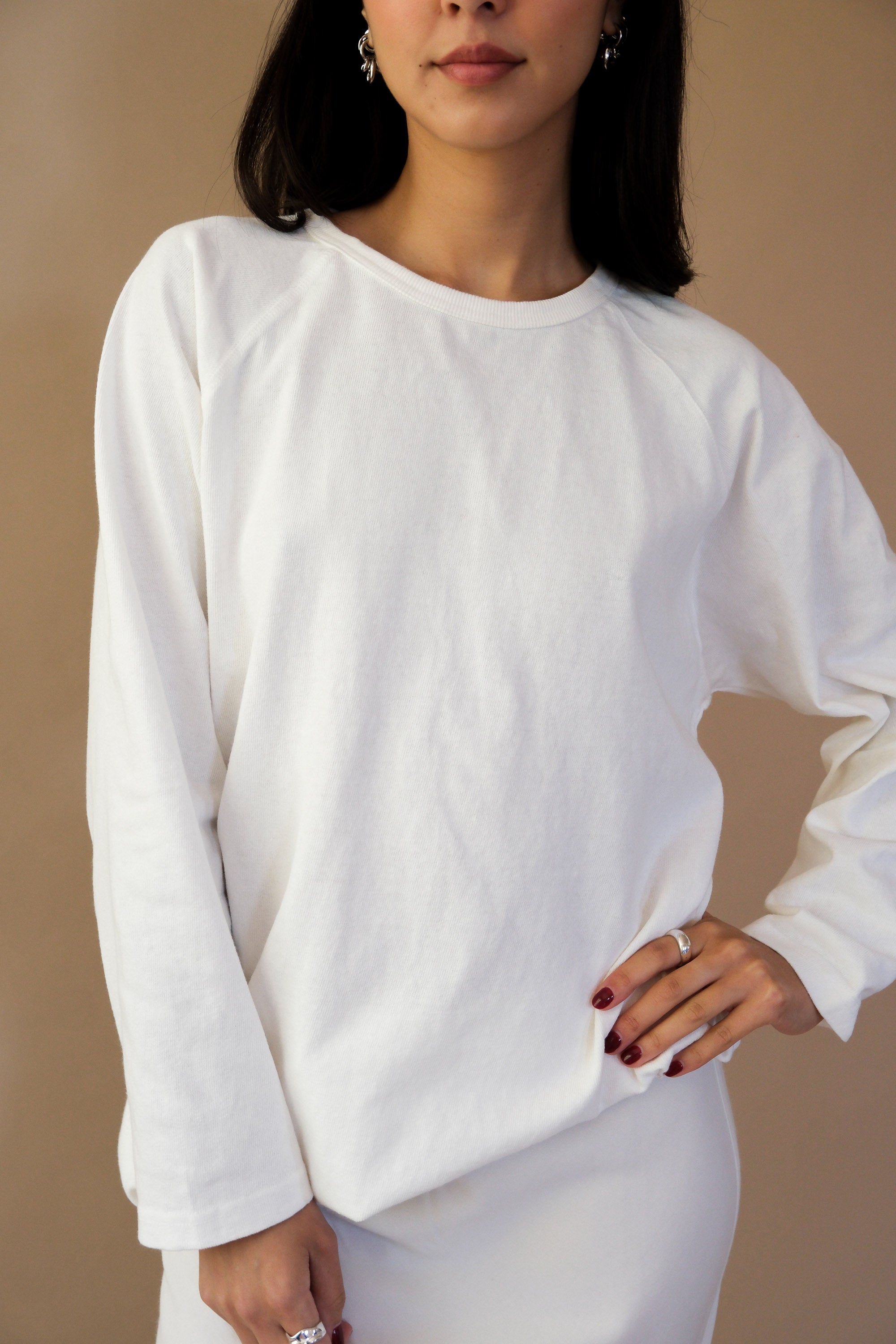 HEAVY COTTON RAGLAN TEE