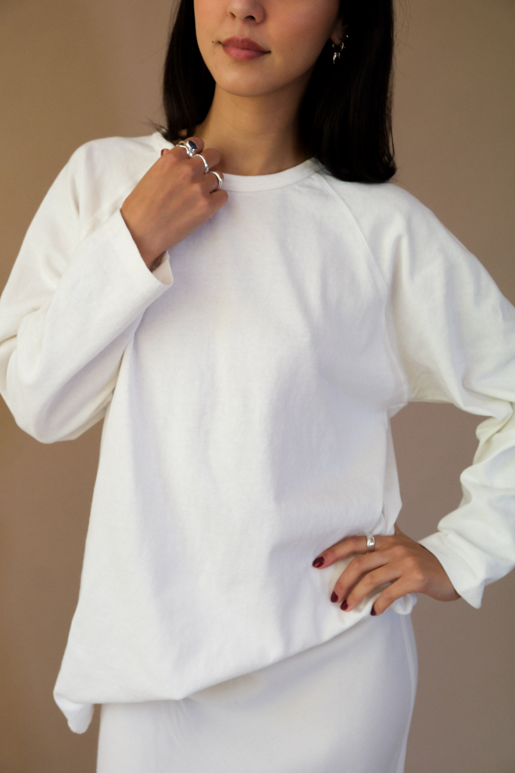 HEAVY COTTON RAGLAN TEE
