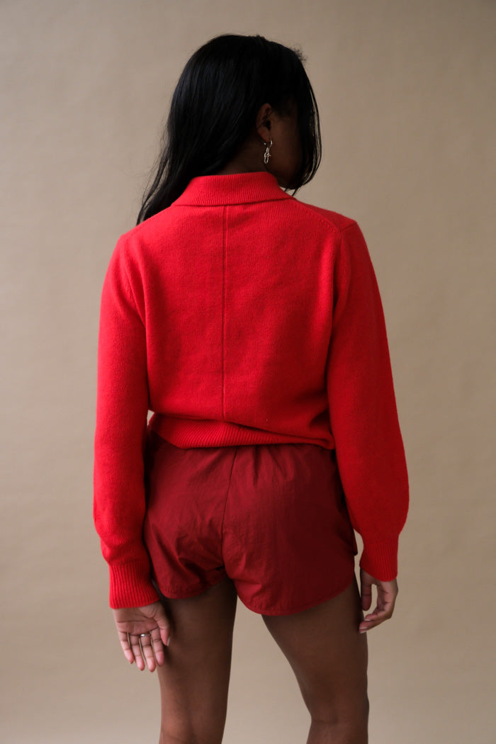 COLOR BLOCK SPORTY SHORTS