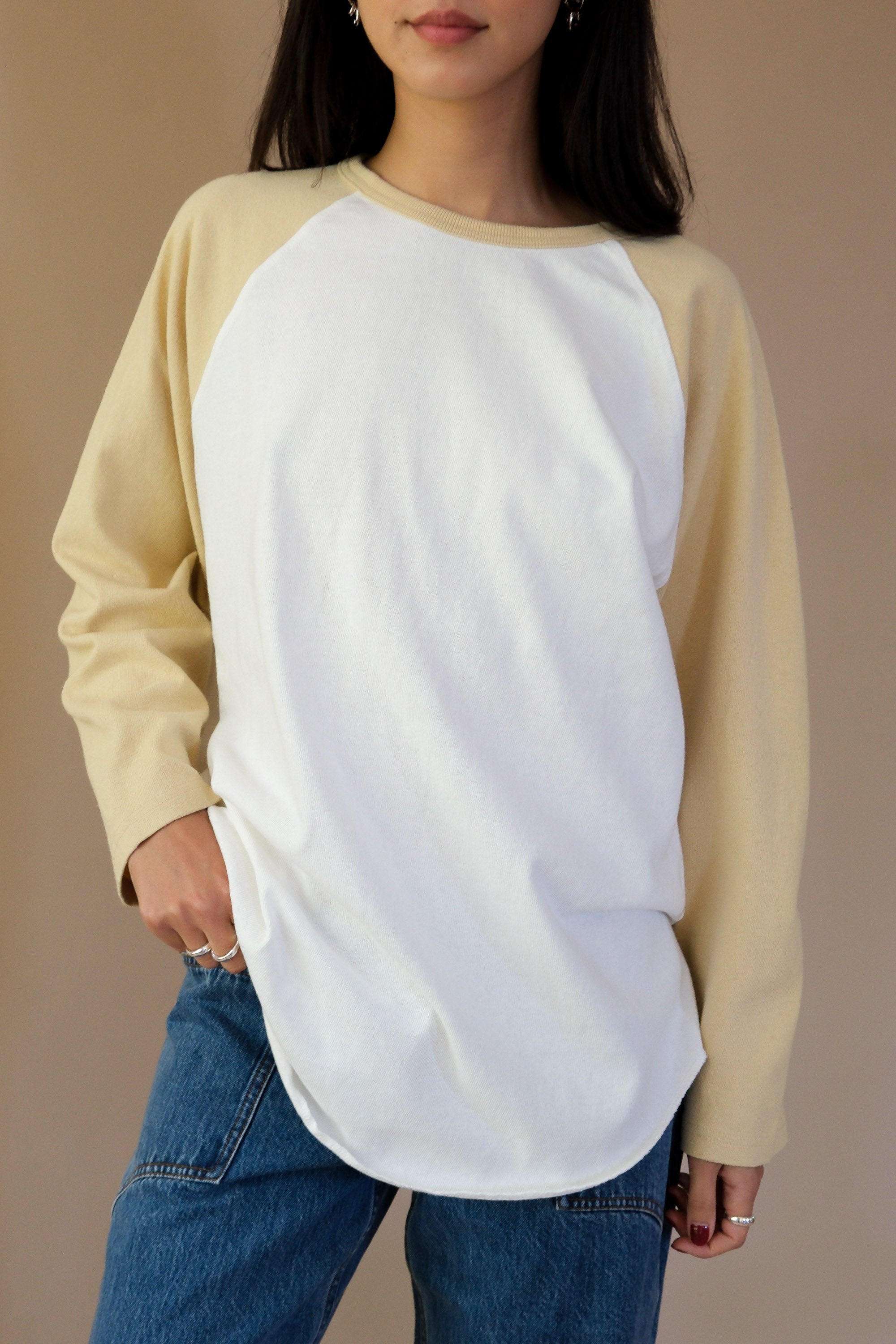 HEAVY COTTON RAGLAN TEE