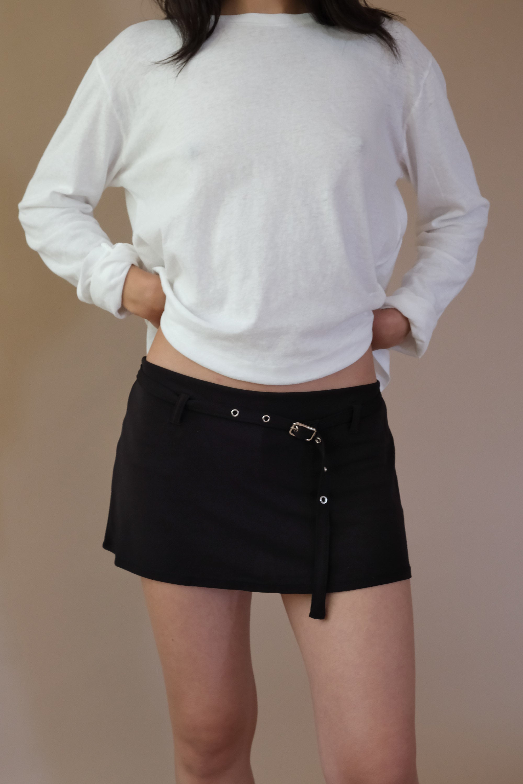 BELTED ARIA MINI SKORT