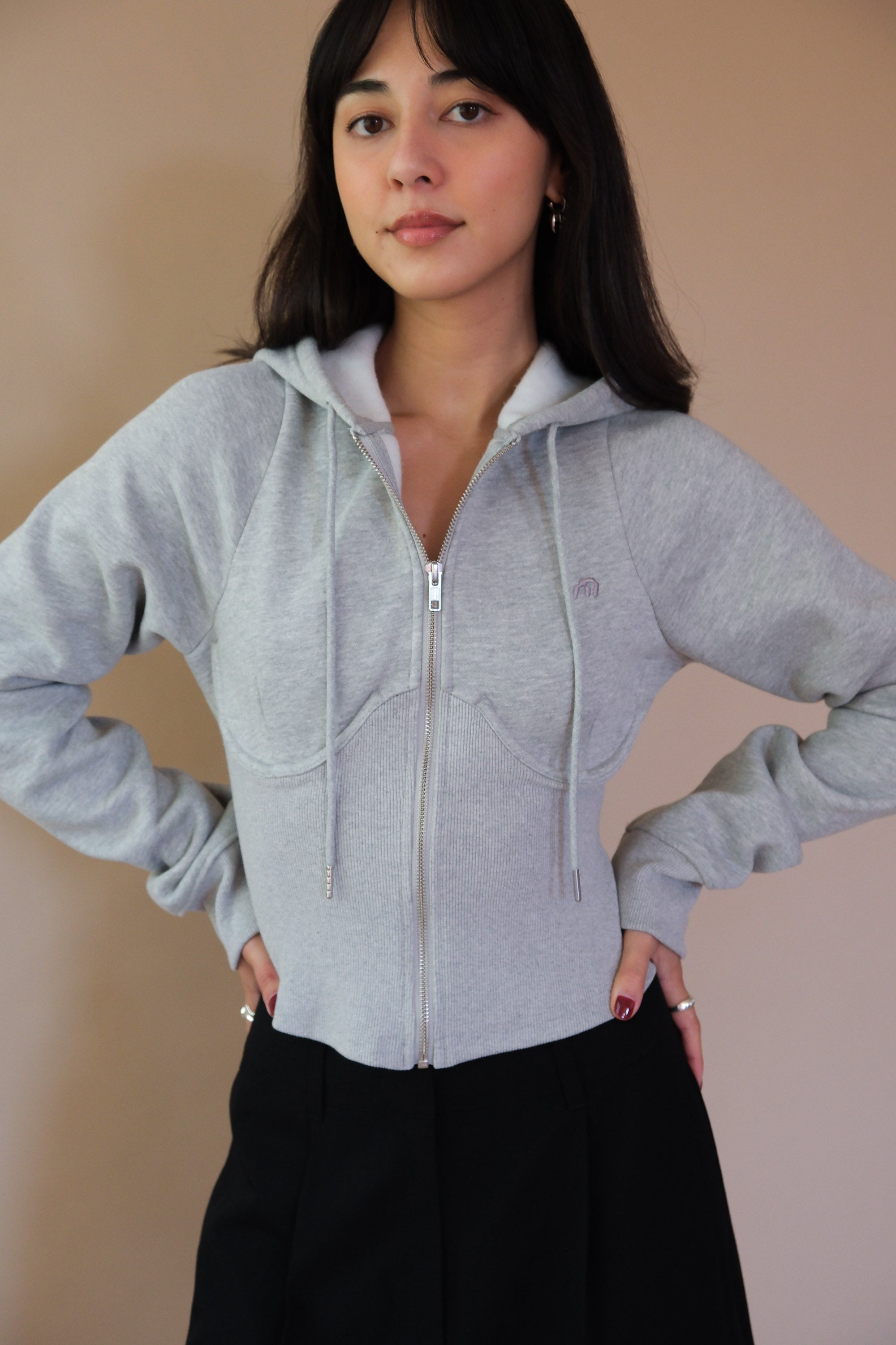 SADIE CORSET HOODIE