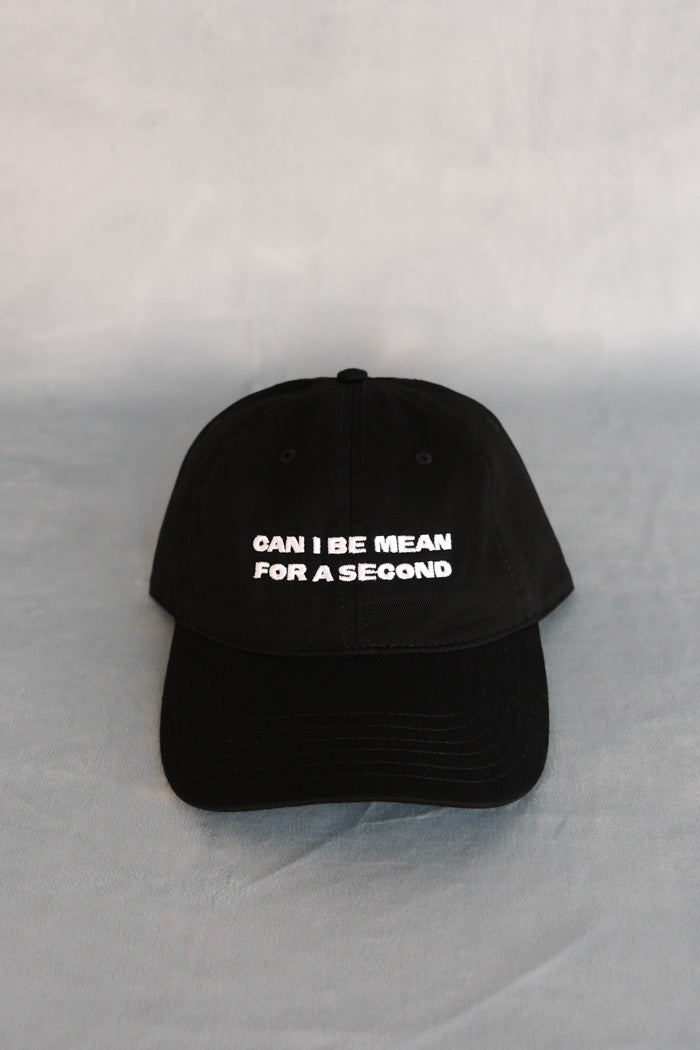 CAN I BE MEAN FOR A SECOND HAT