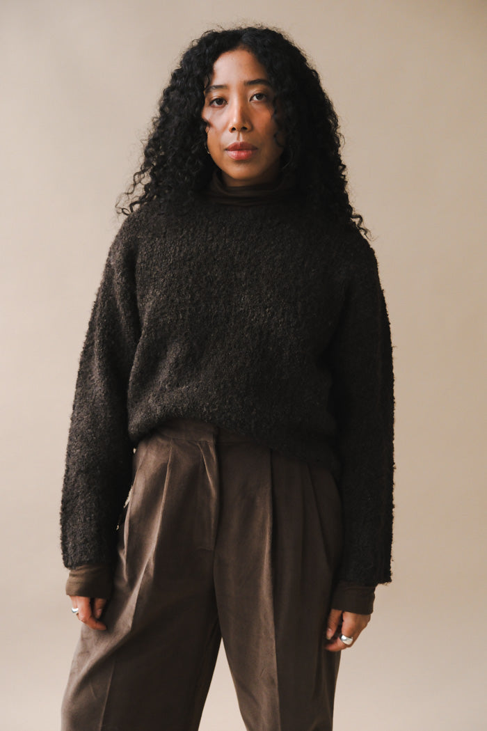 UNISEX CLOUD BOUCLE SWEATER