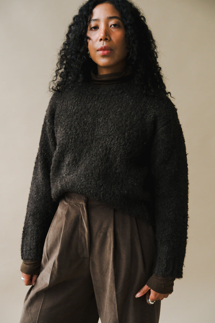 UNISEX CLOUD BOUCLE SWEATER