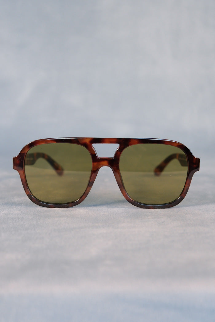 WHIRLPOOL SUNGLASSES DARK TORT