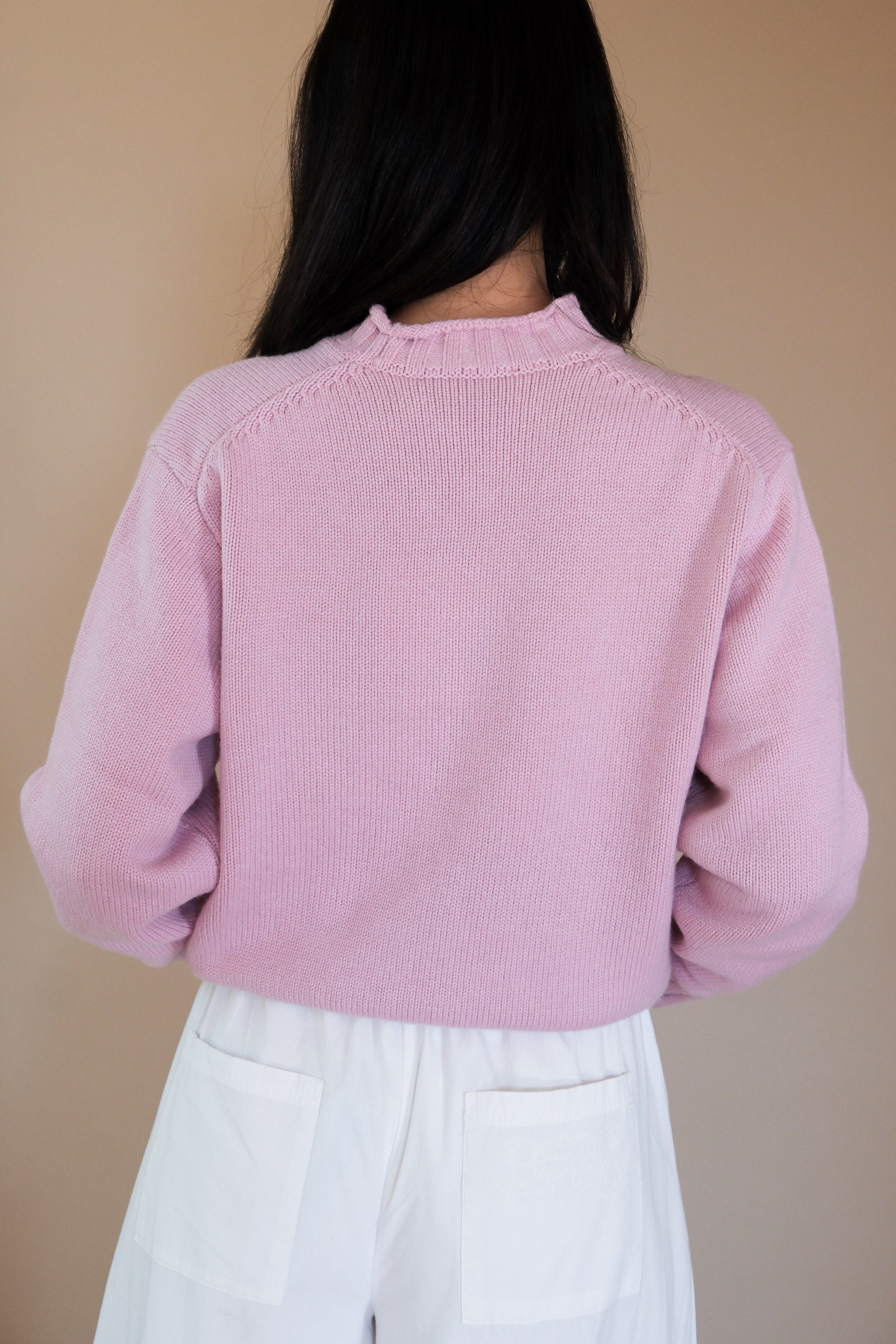 UNISEX CHUNKY ROLL NECK SWEATER