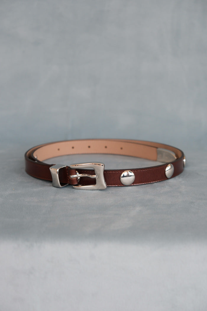 AIDEN STUDDED RUGOUS BELT