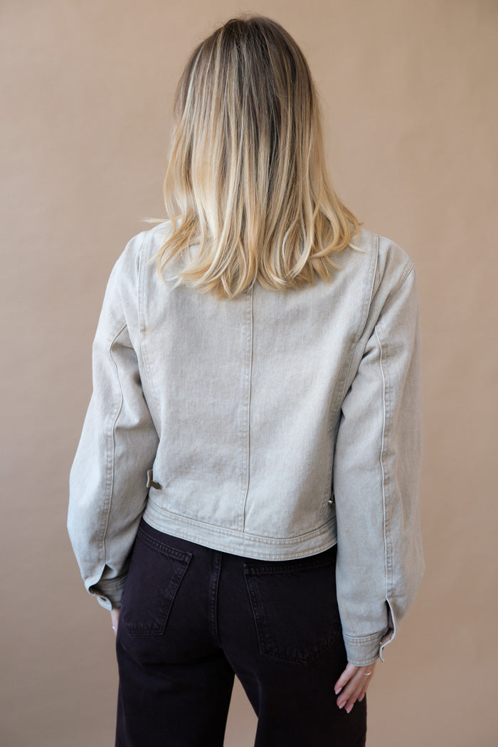 CROPPED WORK JACKET