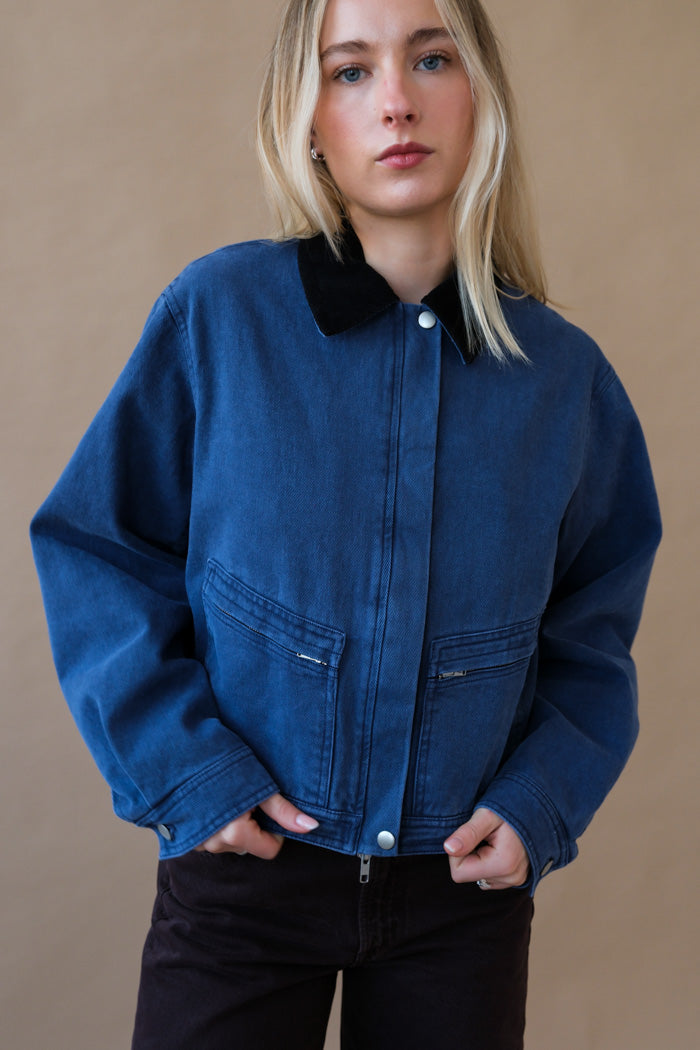 CROPPED WORK JACKET