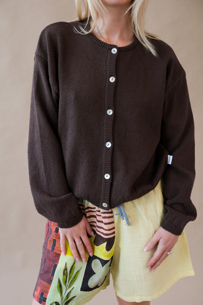 LEILA COTTON CARDIGAN