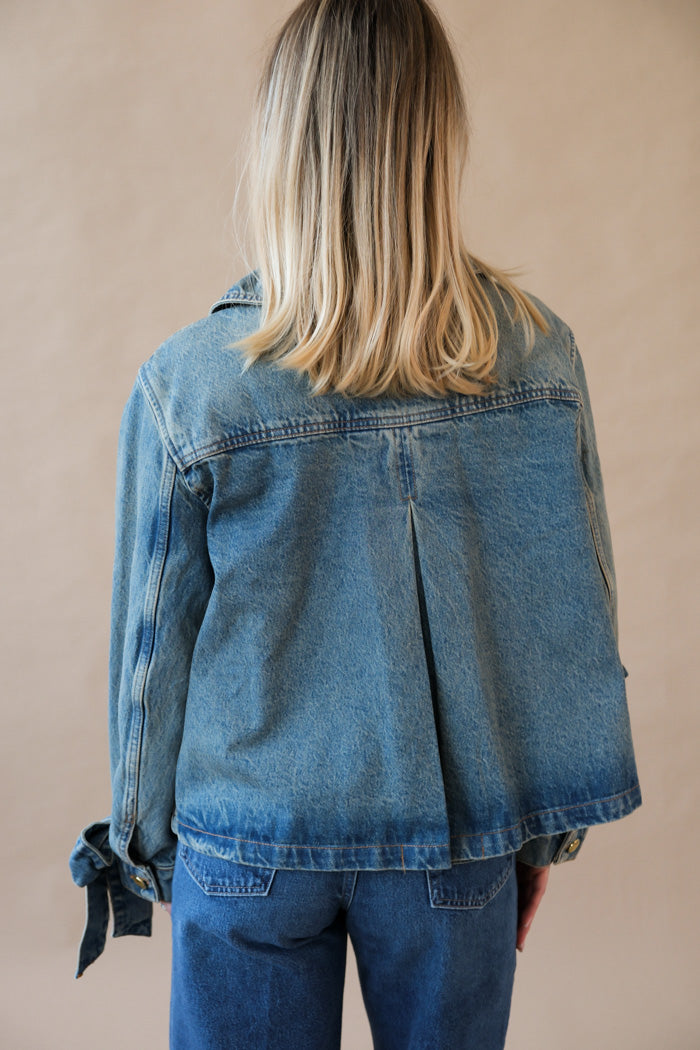 TINT RIGID DENIM JACKET