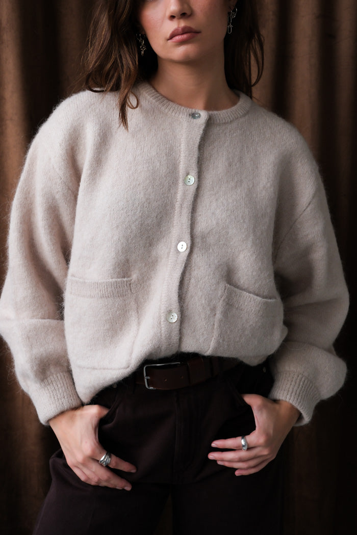 AMELIE ALPACA CARDIGAN