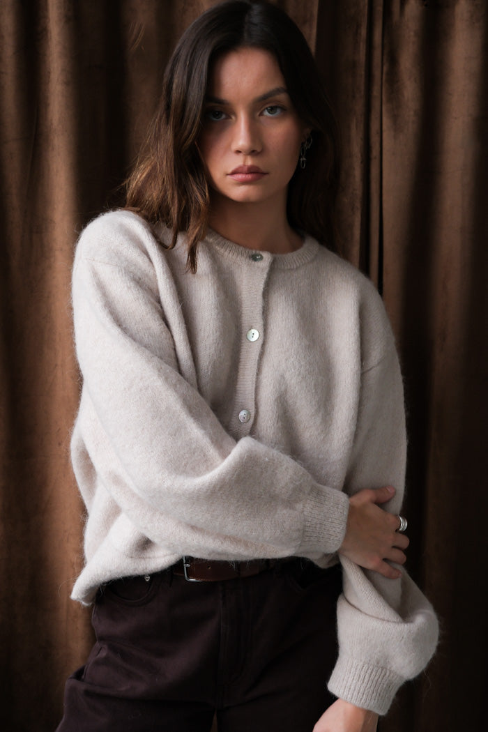 AMELIE ALPACA CARDIGAN