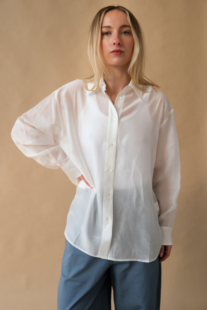 SEMI SHEER SHIRT