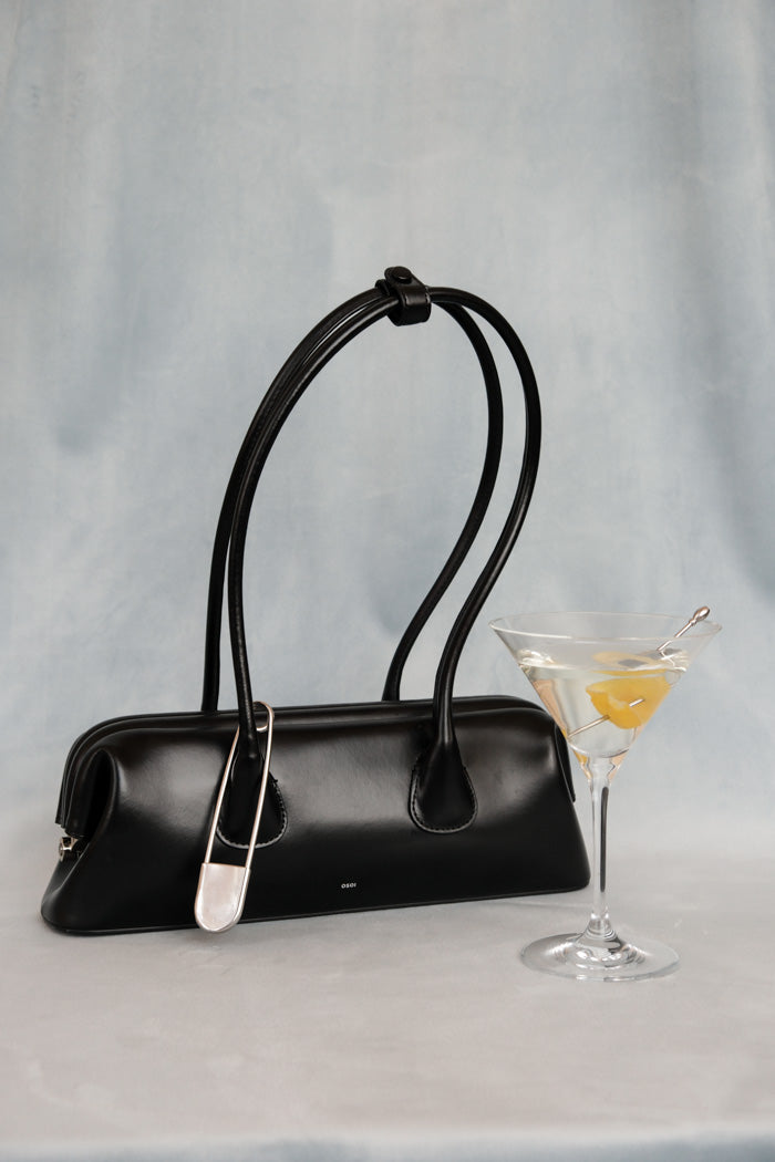 SAFETY PIN BAG CHARM PIPE AND ROW - Main Image