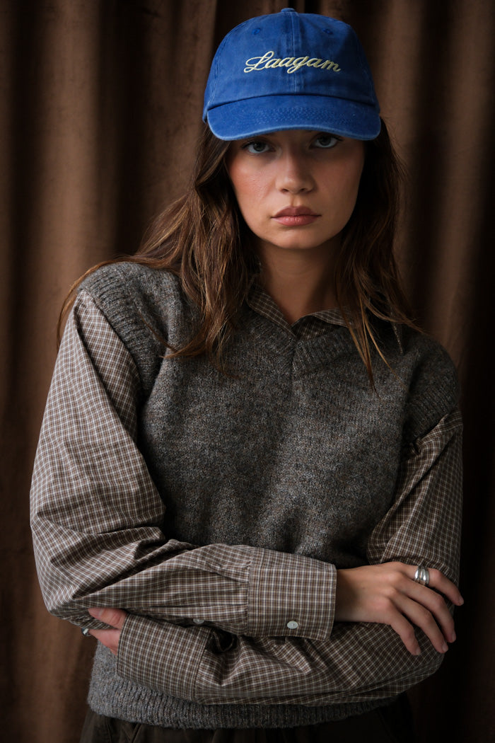 ANA CROPPED BUTTON UP SHIRT