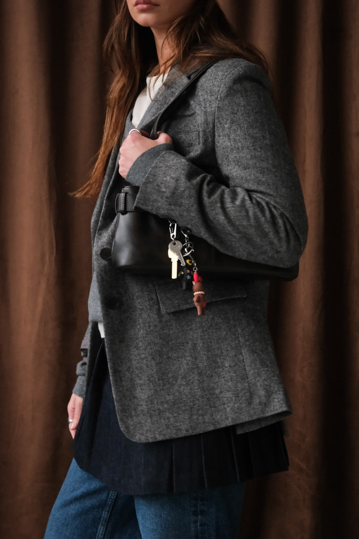 WOOL BLEND OVERSIZED JACKET