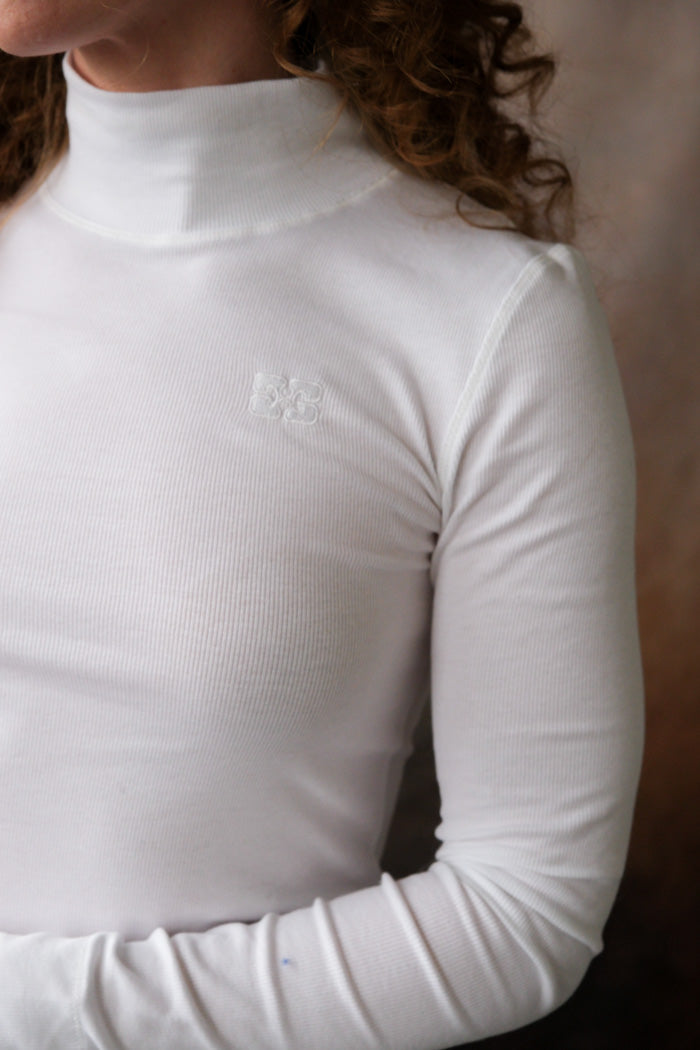 SOFT COTTON RIB LONG SLEEVE