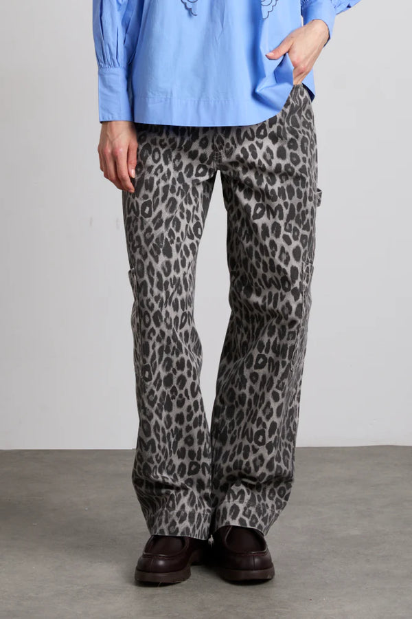 Cargo Pants Men's Leopard Jeans DREW LEOPARD CARGOS