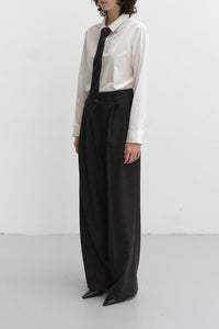Dunst winter flannel slacks pant trousers charcoal grey | Pipe and Row Seattle