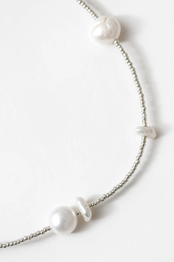 Wolf Circus Eliza beaded necklace freshwater pearls | Pipe and Row
