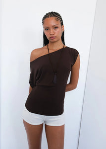 Geel boat neck Fletcher top dolman sleeve top americano G10213 PIPE AND ROW