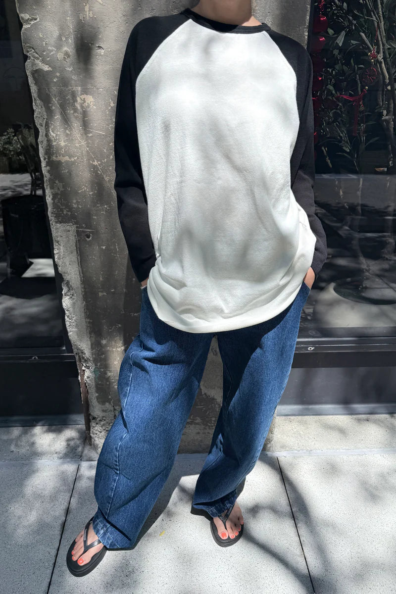 HEAVY COTTON RAGLAN TEE