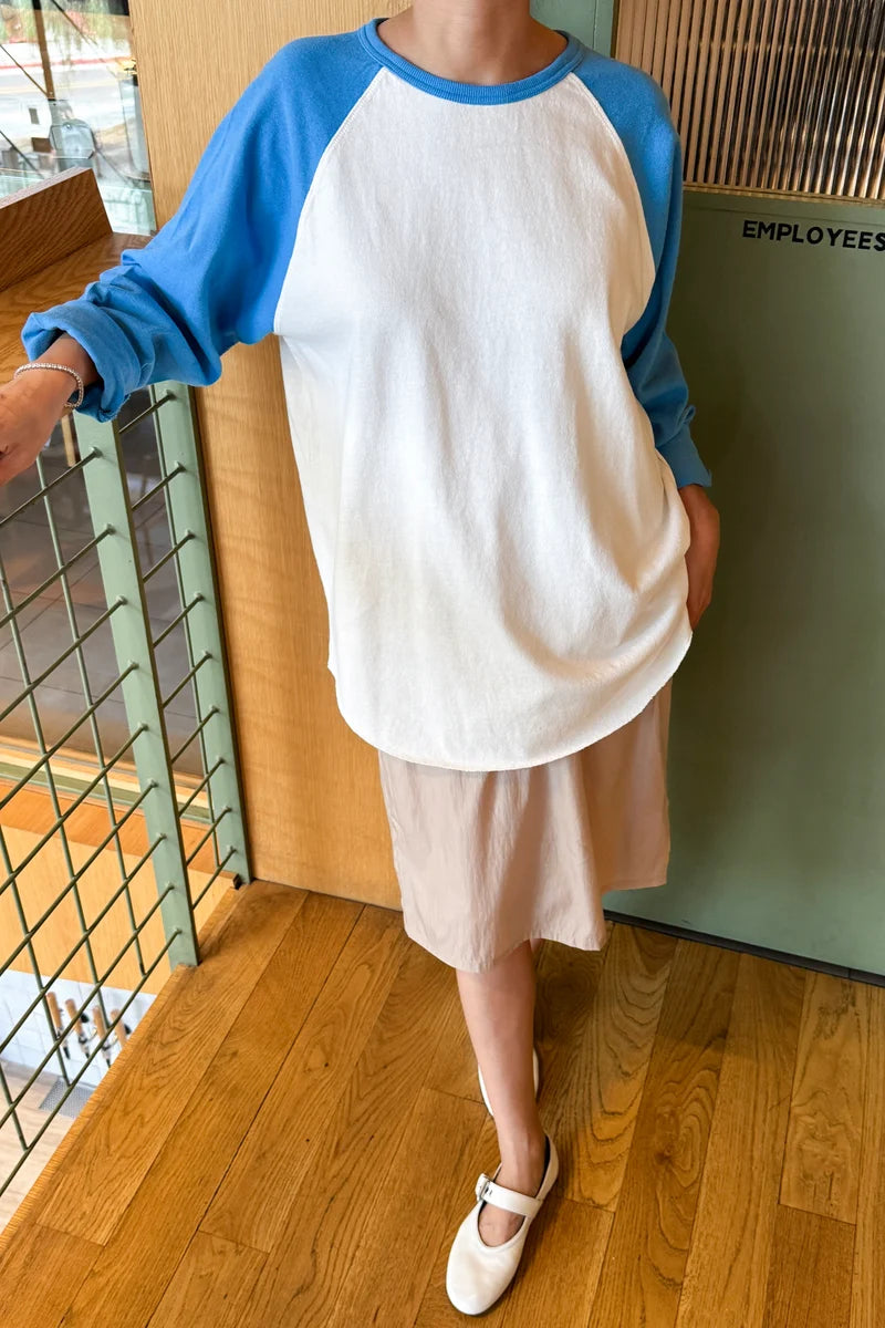 HEAVY COTTON RAGLAN TEE
