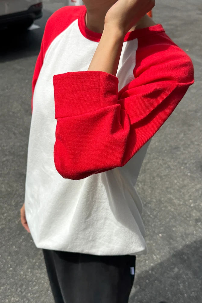 HEAVY COTTON RAGLAN TEE