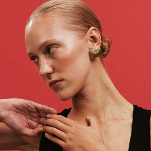 Heaven Mayhem Celeste Earrings jewelry gold | Pipe and Row Seattle Shopping