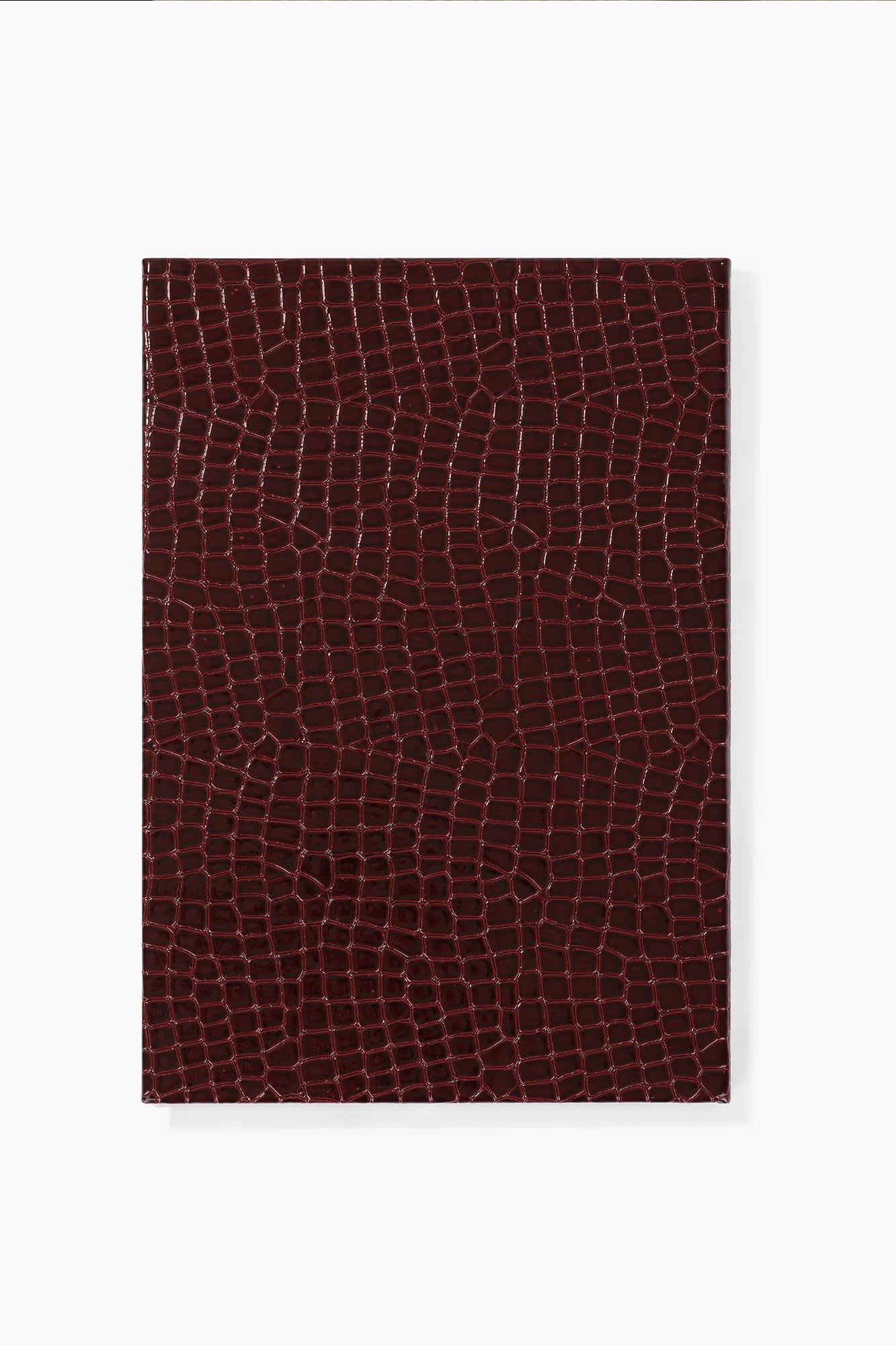 Heaven Mayhem Journal merlot dark red vegan leather lined journal | Pipe and Row