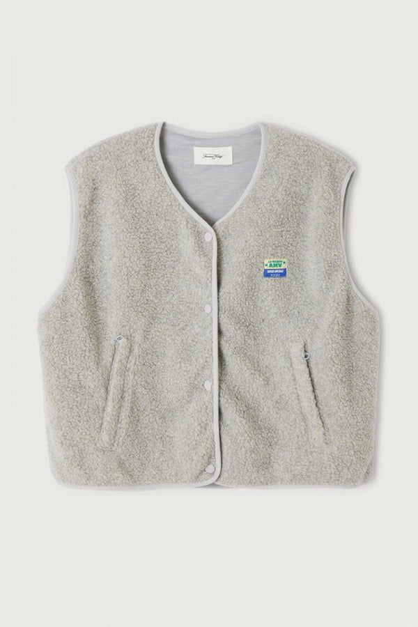 AMERI / TWINKLE CURVE VEST グレー AMERI / TWINKLE CURVE VEST Gray