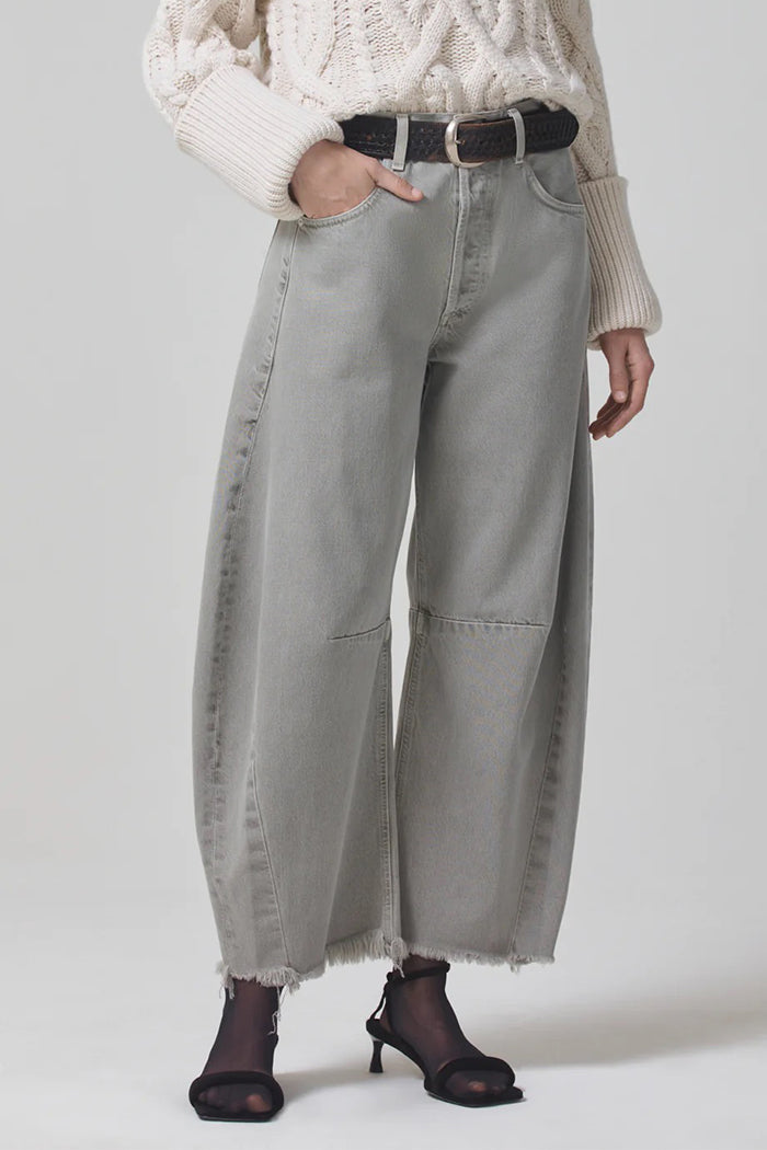 Citizens of Humanity Horseshoe jeans balloon grey taupe cinder wash | Pipe and Row