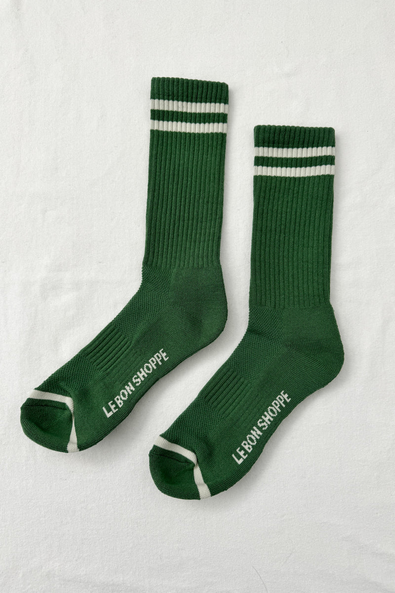 EXTENDED BOYFRIEND SOCKS MOSS