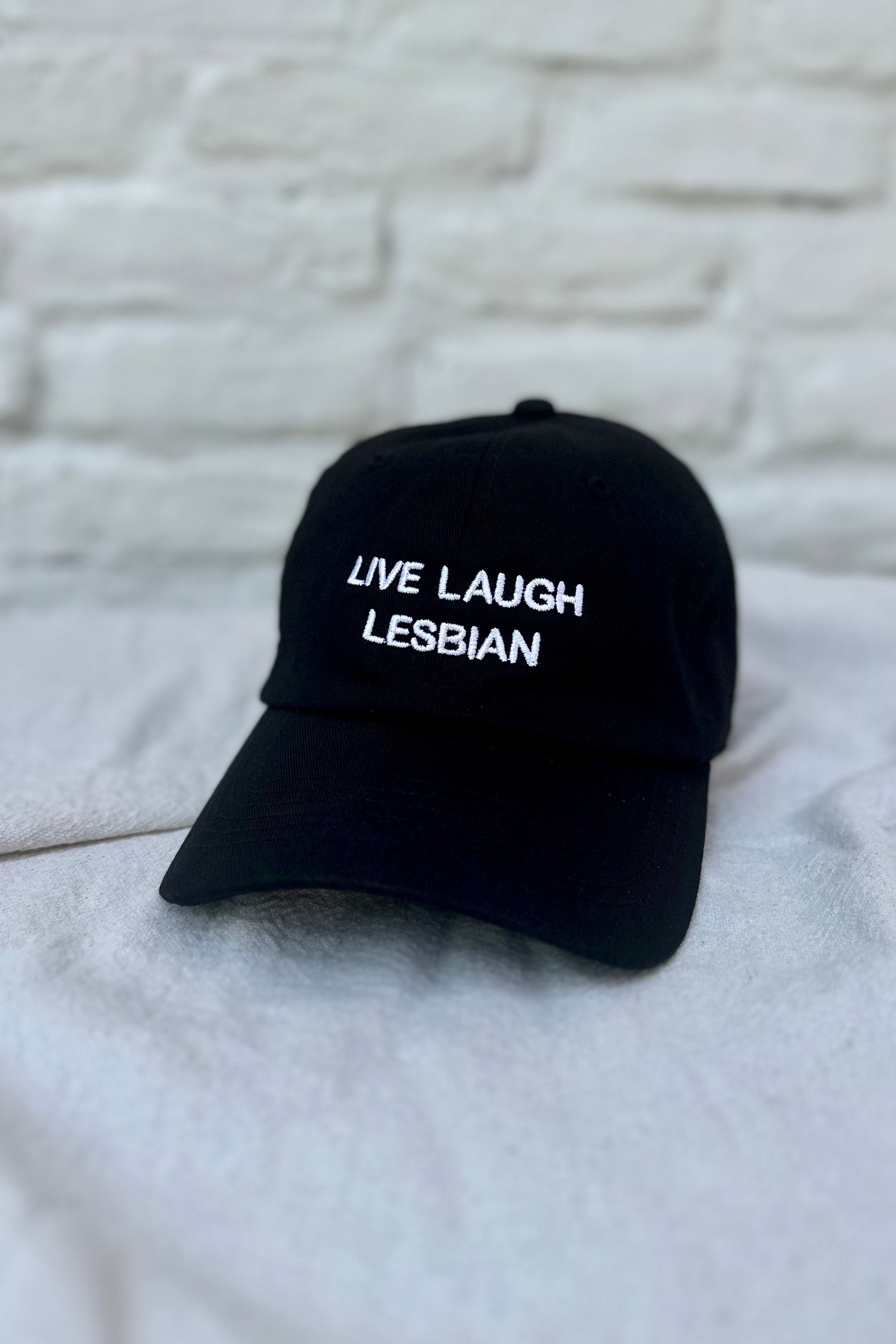 LIVE LAUGH LESBIAN HAT