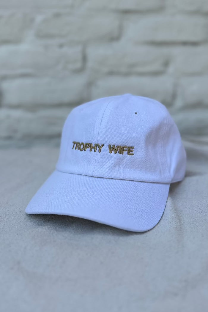 Trophy Wife Intentionally Blank dad hat | pipe and row boutique seattle
