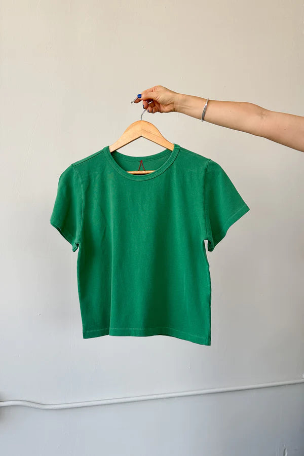 Le Bon Shoppe little boy tee t-shirt vintage sea green | Pipe and Row