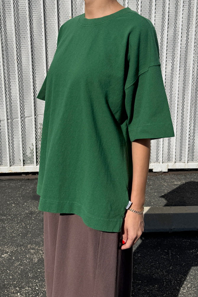 JaydenLe Bon Shoppe Jayden Tee t-shirt sweat set moss green | pipe and row