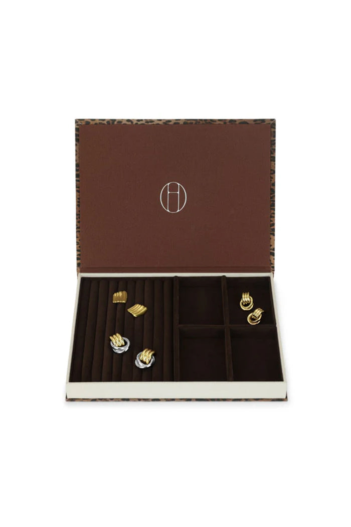 Heaven Mayhem leopard cheetah print jewelry boxes | Pipe and Row