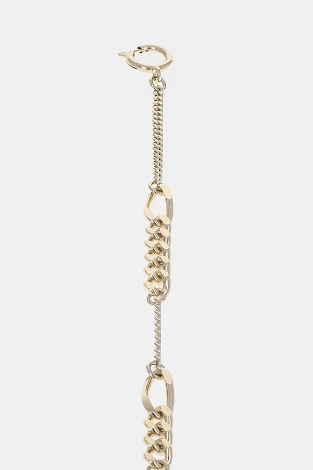 Justine Clenquet Tiko multi-chain bracelet gold | Pipe and Row Seattle