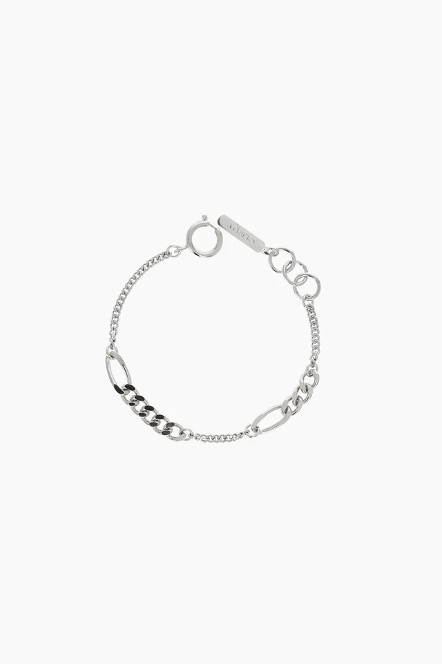 Justine Clenquet Tiko multi-chain bracelet silver-tone | Pipe and Row