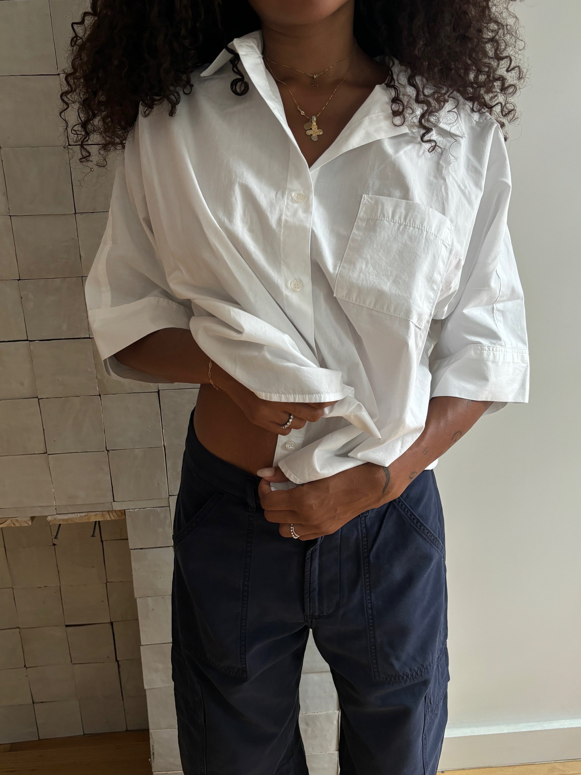 origami dress shirt Personalized Origami Dress or Shirt and Pants With Name White With Black Script