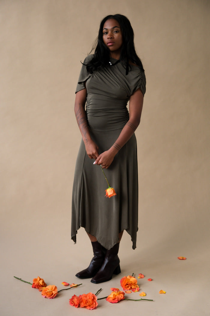 IZOLA ASYMMETRIC DRESS IZOLA ASYMMETRIC DRESS